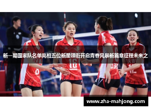 新一期国家队名单亮相五位新星领衔开启青春风暴新篇章征程未来之 新一期国家队名单亮相五位新星领衔开启青春风暴新篇章征程未来之